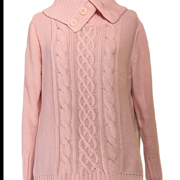 🌸Karen Scott Pink Sweater🌸 - Picture 2 of 4